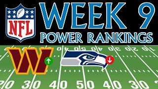 NFL Week 9 Power Rankings  Every NFL Team Ranked [upl. by Hanus]