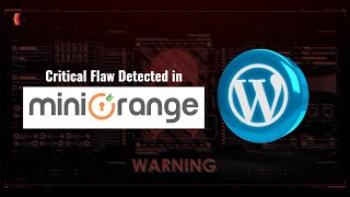 Is Your WordPress plugin at risk [upl. by Dnalra]