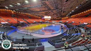 Scandinavium in Gothenburg Sweden  Arena of Frölunda Hockey Club [upl. by Ocimad]