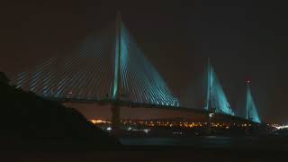 Queensferry Crossing  Illumination highlights [upl. by Jakoba]