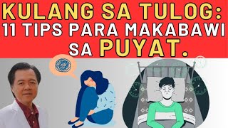 Kulang sa Tulog 11 Tips Para Makabawi sa Puyat  By Doc Willie Ong Internist and Cardiologist [upl. by Violet]