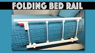 OasisSpace Folding Bed Safety Rail [upl. by Diandra]