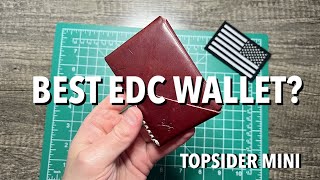 Open Sea Leather Co  Topsider Mini Wallet Review [upl. by Ayanal726]