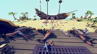 Conquistadors VS PiratesTABS  totally accurate battle simulator [upl. by Rianon]