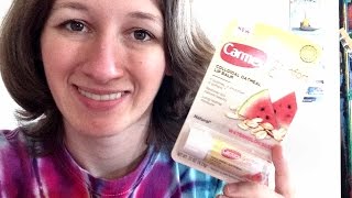 Review  Carmex Comfort Care Watermelon Blast Lip Balm [upl. by Nevet]