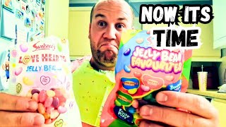 SWIZZELS taking over the JELLY BEAN market Favourites and Love Hearts REVIEWED [upl. by Meeharbi314]