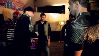 French Montana  Ocho Cinco Official Video  Behind The Scenes [upl. by Joacimah]