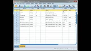 Change the coding of a variable using Recode into same variable in SPSS [upl. by Killoran]