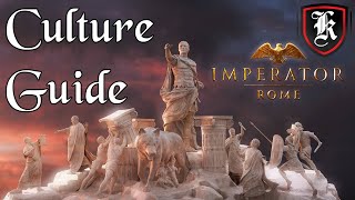 Imperator Rome Culture Management Guide [upl. by Clio]