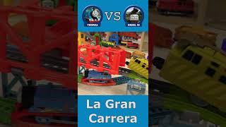 Thomas vs Diesel 10  La Gran Carrera  Thomas y sus Amigos en Español [upl. by Ainollopa453]