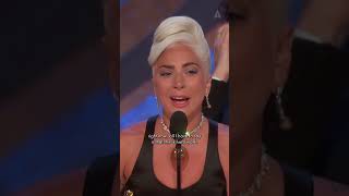 Lady Gaga Wins Best Original Song for quotShallowquot from A Star Is Born  91st Oscars [upl. by Akerdna]