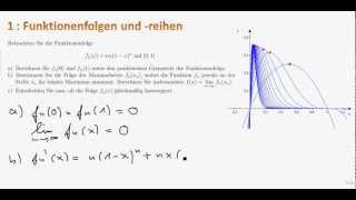 Mathe II 11  Funktionenfolgen und reihen [upl. by Amyaj]