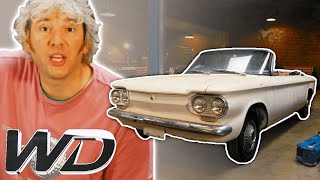 Chevrolet Corvair Convertible How To Refurbish The Engine  Wheeler Dealers [upl. by Ainedrag297]