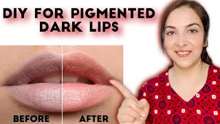 DIY For Dark Pigmented Lips How To Get Soft Pink Lips Priyanka Chopra Lip Scrub For Soft Pink Lips [upl. by Balf]