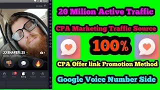 CPA Marketing Traffic Source 2024  CPA Offer link Promotion Method 2024  Google Voice traffic [upl. by Akemit700]