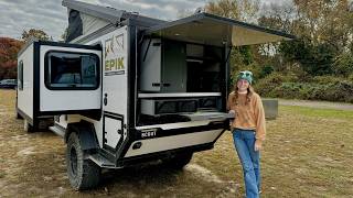 The MOST Capable 6x12 Camper Trailer I’ve Ever Seen EPIK Scout Lightweight Fits in Garage [upl. by Bonis]