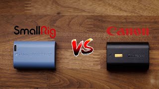 Smallrig Canon Battery Review [upl. by Anerual]