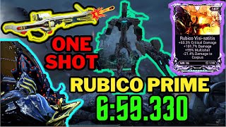 SOLO 7 Minutes for Eidolons  Rubico Prime  Volt Prime Gameplay  Hildryns Patch [upl. by Acissj]