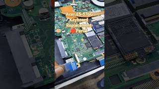 Acer E5576G  Keyboard Replacement  Assembly 🔴 Part 1 [upl. by Ax416]