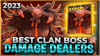 🔥HUGE DAMAGE Top 5 Clan Boss Damage Dealers In Each Rarity Raid Shadow Legends [upl. by Naejarual]