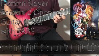 『TABS』LiSA  Akeboshi Demon Slayer Mugen Train Arc Opening  Guitar Cover [upl. by Ynnavoj876]