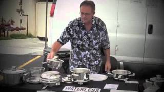 How to cook Healthy Produce quickly amp easily with NutriStahl Stainless Cookware [upl. by Fonda556]