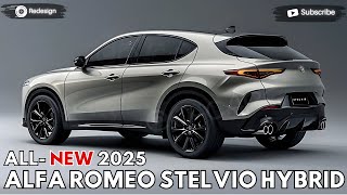 2025 Alfa Romeo Stelvio Hybrid Unveiled  The Journey Of Evolution [upl. by Atrice]