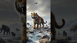 why did the mighty sabertoothed tiger go extinct [upl. by Charbonneau]