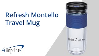 Refresh Montello Travel Mug by 4imprint [upl. by Netsriik78]