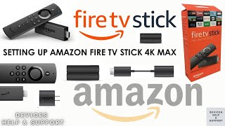 Amazon Fire TV Stick 4K Setup [upl. by Prosser]