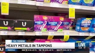 CONSUMER REPORTS Women’s health Heavy metals in tampons [upl. by Aminta]