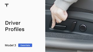 Driver Profiles  Model 3 Essentials [upl. by Laon]