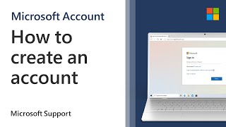 How to create a new Microsoft account  Microsoft [upl. by Waldon]