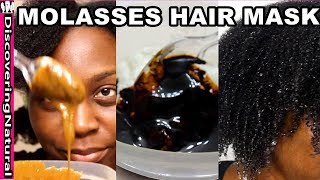 Best Hair Treatment for Grey Hair  Molasses Hair Mask [upl. by Aihsela]