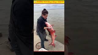 😱 মাছ ধরতে গিয়ে মেয়েটার সাথে moye moye হয়ে গেল  Releasing Fish In The River Bangla [upl. by Llener718]