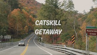 Getaway from NYC  Catskill Hiking Foliage Cabin Life Vietnamese BBQ Kaaterskill Falls [upl. by Atihcnoc603]