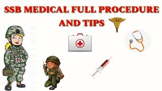 SSB MEDICAL TEST FULL PROCEDURE AND TIPS [upl. by Ynalem]