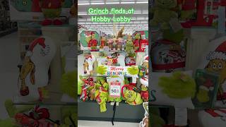 thegrinch grinch grinchmas hobbylobby hobbylobbyhaul christmasdecor decor holidaydecor asmr [upl. by Adoree]