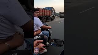 Idiot on road babar bacha gaya scooty wala ninjah2 sportbike motovlog ninjah2rzx10r uk07suresh [upl. by Drahser]