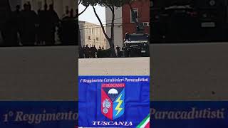 CARABINIERI PARACADUTISTI TUSCANIA ADUNATA 👮‍♂️🇮🇹 [upl. by Derby]