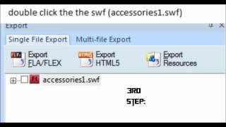 Swf EditorDecompiler Full Version and Swf Decompiler Tutorial [upl. by Aihsened545]