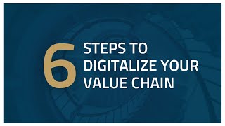 6 steps to digitalize your value chain [upl. by Schaeffer824]