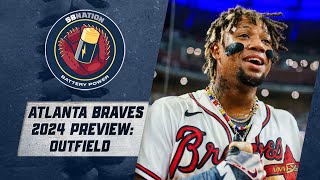 Battery Power TV Ronald Acuña Jr seeks MVP encore as he leads Atlanta Braves talented outfield [upl. by Uaerraj883]