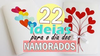 22 IDEIAS PARA O DIA DOS NAMORADOS  POR CAROL GOMES [upl. by Rudy604]