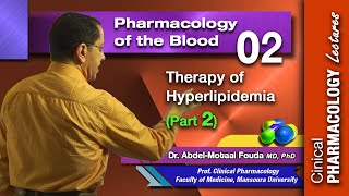 Pharmacology of the Blood Ar  Lec 02 Therapy of hyperlipidemia Part 2 Lipidlowering agents [upl. by Nathanoj]