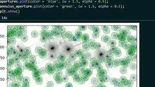 Astropy Lesson 3 Aperture Photometry with PhotutilsAperture  ACS Tools [upl. by Lecia]