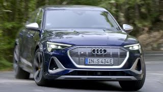 Audi etron S Sport­back Navarra Blue 2021 [upl. by Assirral]