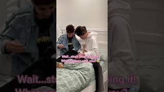 Ewww 😷 prank on my Girlfriend 😛👀 shorts prank comedy [upl. by Selec]