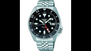 Seiko 5 Sports GMT  Der neue Seiko Hype  SSK001K1  Tolles Armband  Massiv [upl. by Diogenes330]