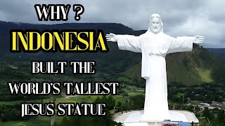 Whats Hiding Behind Indonesias Massive Jesus Statue [upl. by Malinin]